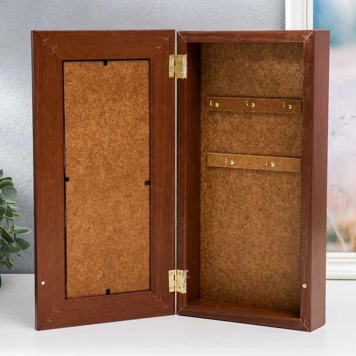 Ключница Ключница "Рыбки" орех 16х31 см МИКС