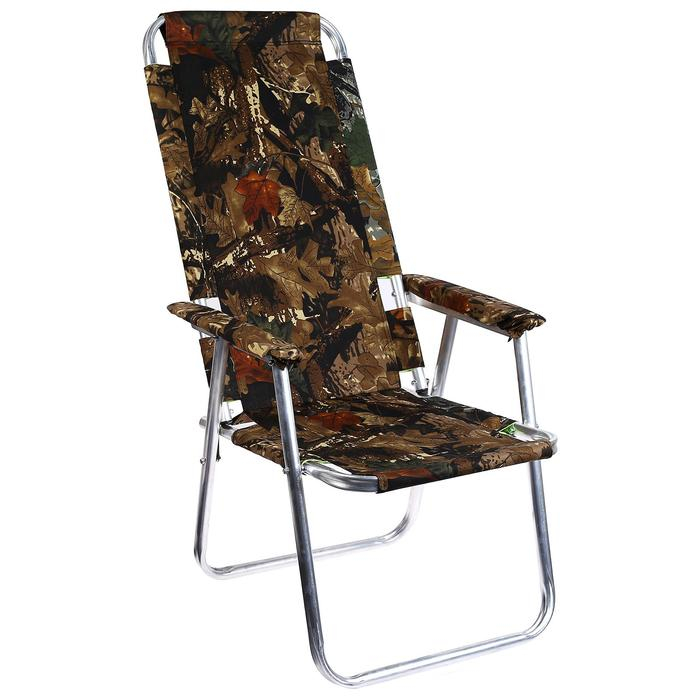 Кресло - шезлонг №3 «Медведь», до 120 кг, цвет МИКС