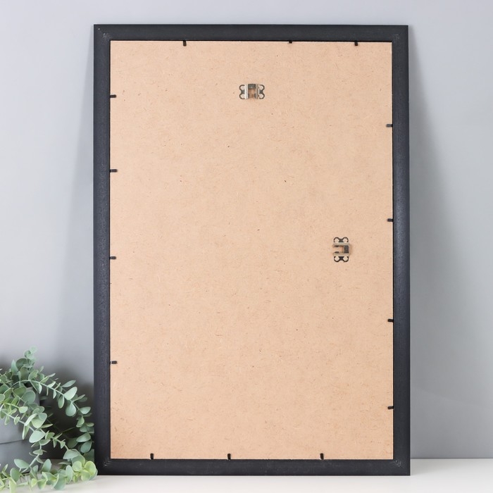 Фоторамка пластик Фоторамка пластик "МИРАМ" 40х60 см серебро (пластиковый экран)