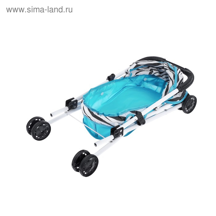 Коляска для кукол «Зебра» универсальная, металлический каркас Коляска для кукол «Зебра» универсальная, металлический каркас