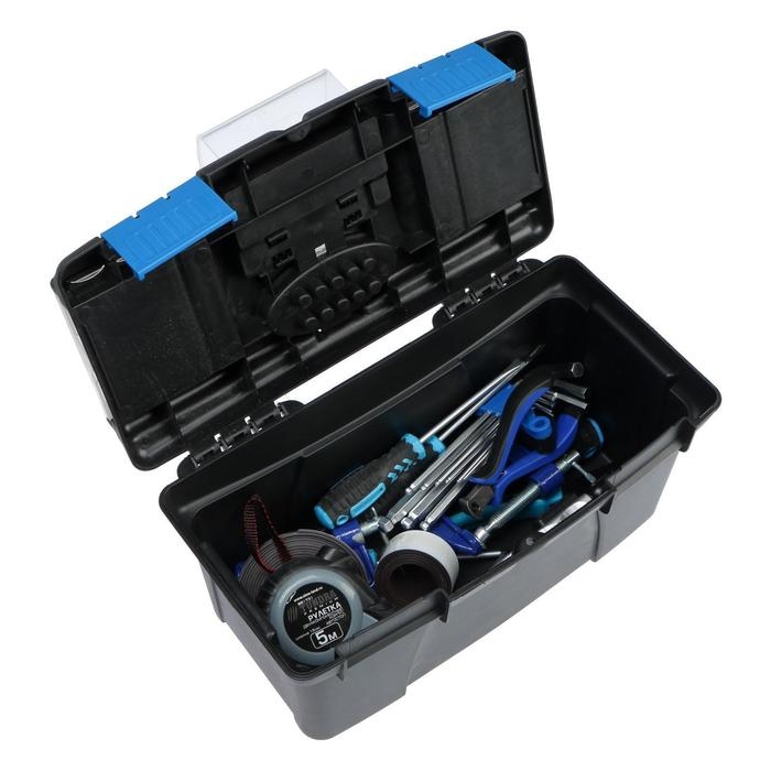 Набор инструментов в ящике ТУНДРА, универсальный, 64 предмета Набор инструментов в ящике ТУНДРА, универсальный, 64 предмета