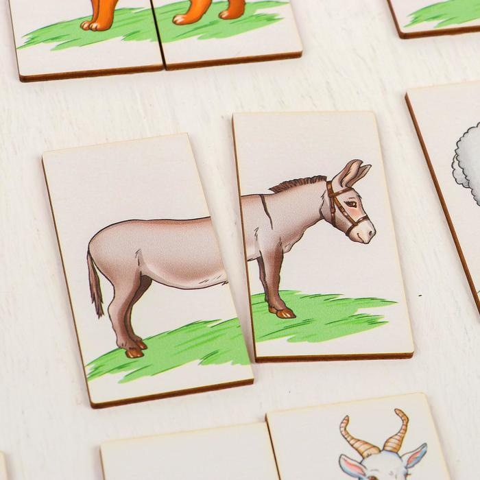 Картинки-половинки «Ферма», картинки нарисованы, размер картинки: 8,5 × 8,5 см Картинки-половинки «Ферма», картинки нарисованы, размер картинки: 8,5 × 8,5 см