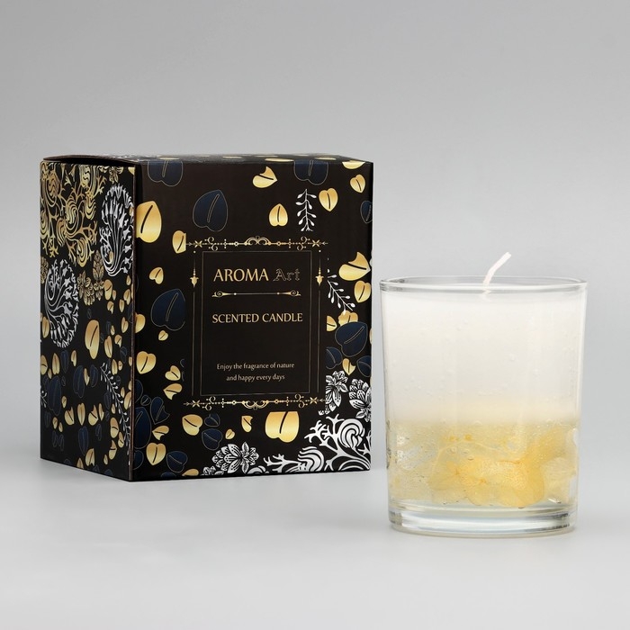 Свеча ароматическая  Свеча ароматическая "Lily", 200 гр