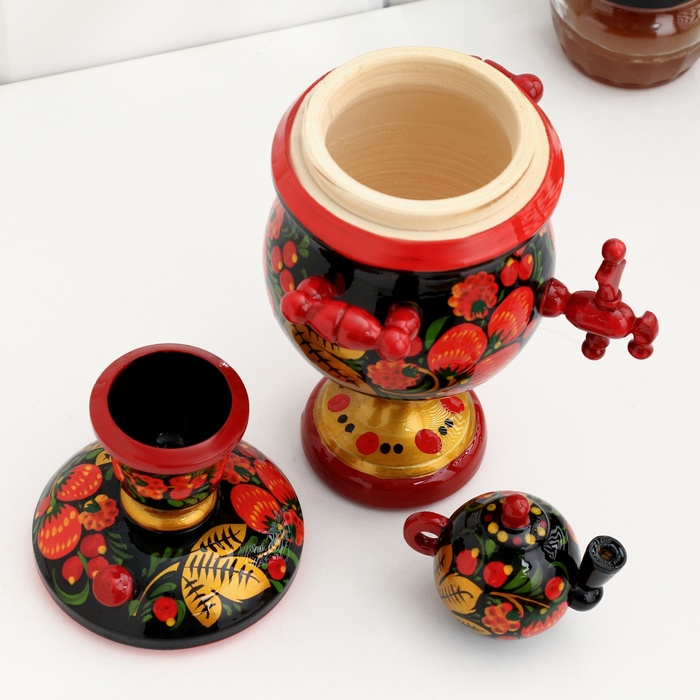 Сувенир «Самовар», хохлома Сувенир «Самовар», хохлома