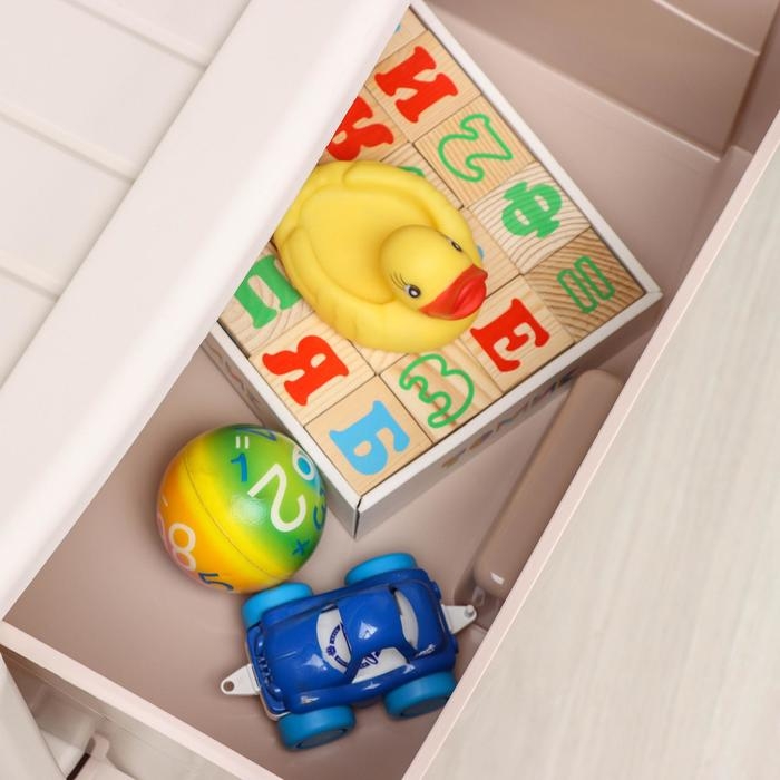 Комод 3-х секционный «Колорит», цвет бежевый Комод 3-х секционный «Колорит», цвет бежевый