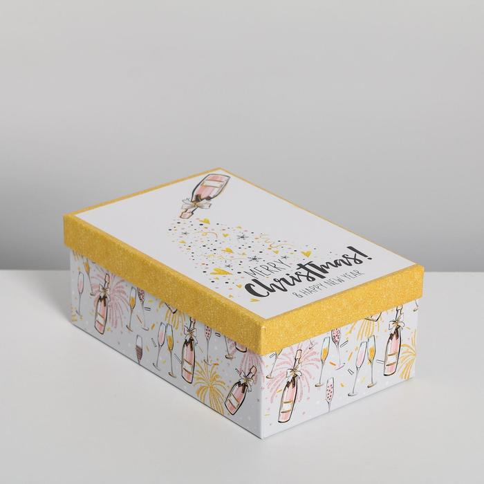 Набор подарочных коробок 10 в 1 «Стильный», 12 х 7 х 4 - 32.5 х 20 х 12.5 см, Новый год