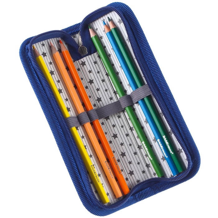 Пенал каркасный, 1 секция, 55х205х25 мм, ламинированный картон, Холодное сердце Пенал каркасный, 1 секция, 55х205х25 мм, ламинированный картон, Холодное сердце