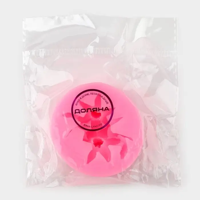 Молд Доляна «Цветение», силикон, d=7 см, цвет МИКС