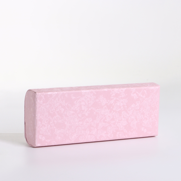 Футляр для очков на магните, длина 16 см, цвет розовый Футляр для очков на магните, длина 16 см, цвет розовый