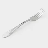 Вилка столовая Доляна &laquo;София&raquo;, длина 18.8 см, толщина 2 мм, нержавеющая сталь