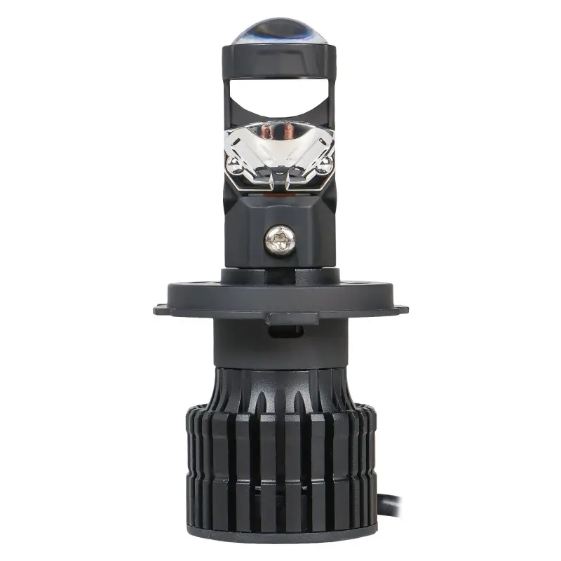 Лампа светодиод. H4 LED LENS, 50Вт, 6800Лм (3400Лм x 2), 6500К, 12/24В, кмпл. 2 шт.