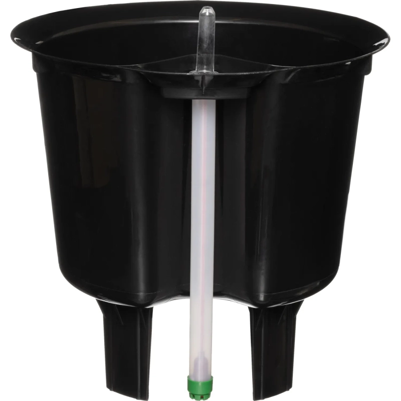 Горшок цветочный с автополивом  КОМФОРТ 12л белый ПИ-33-9ТХ