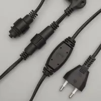 Гирлянда &laquo;Занавес&raquo; 2&times;3 м, IP44, УМС, тёмная нить, 760 LED, свечение белое, 220 В