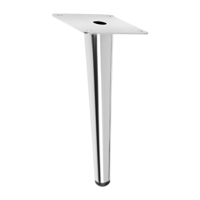 Опора мебельная CAPPIO OP07, h=200 мм, толщина площадки 1.8 мм, цвет хром Опора мебельная CAPPIO OP07, h=200 мм, толщина площадки 1.8 мм, цвет хром