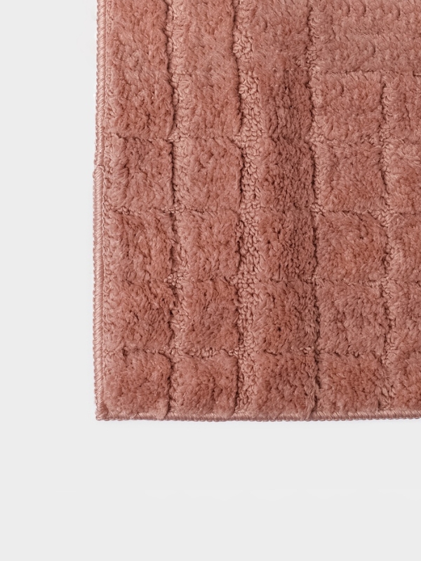 Коврик для ванной Коврик для ванной "Таормина" из микрофибры Savanna, 40х60 см, цвет пыльная роза