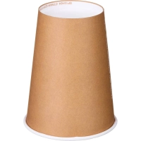 Стакан одноразовый бум 1-сл. d-90мм 300мл Крафт 50шт/уп (SP12)