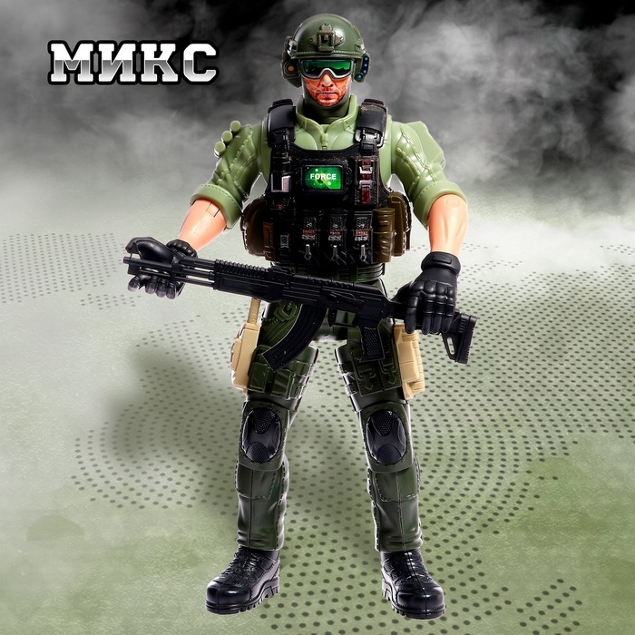 Фигурка солдата «Спецназовец», МИКС Фигурка солдата «Спецназовец», МИКС
