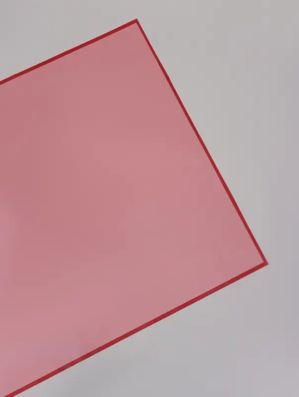 Пленка флористическая для цветов, &laquo;Полупрозрачная кайма&raquo;, бордовая, 57&times;57 см