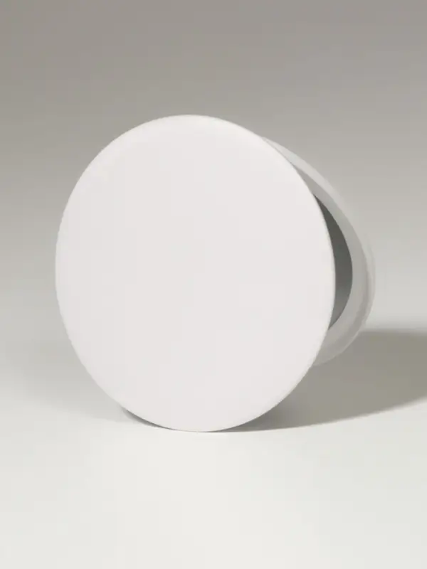 Зеркало складное, d=7.5 см, цвет белый