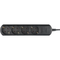 Удлинитель Power Cube 4р/5м без выкл 16А черн (PC-2B-5M)