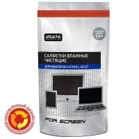 Салфетки д/экранов Luscan, з/блок, 100 шт, 130х170