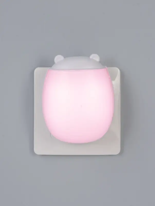 Ночник &laquo;Ушки&raquo; LED 1 Вт бело-розовый 7&times;5&times;8 см RISALUX