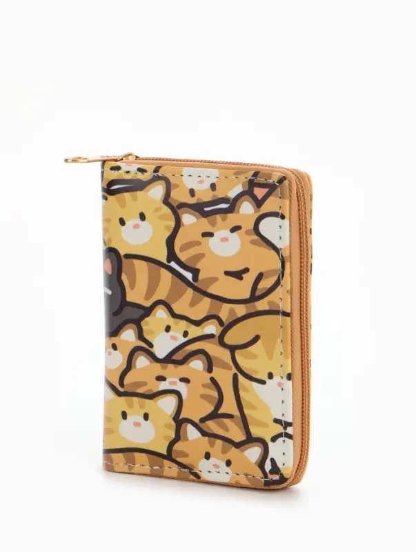 Кошелёк на молнии &laquo;Выбражулька&raquo;, цвет рыжий