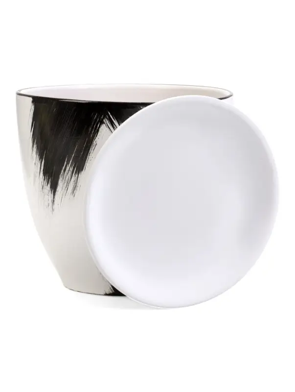 Горшок цветочный поддоном  5 л,  керамика, Штрих (М) Горшок цветочный поддоном  5 л,  керамика, Штрих (М)