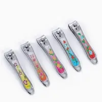 Кусачки книпсер педикюрные, с пилкой, 8 см, МИКС