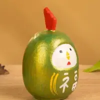 Японская кукла кокеши &laquo;Цыпленок&raquo;, 6&times;6&times;9 см, зелёная