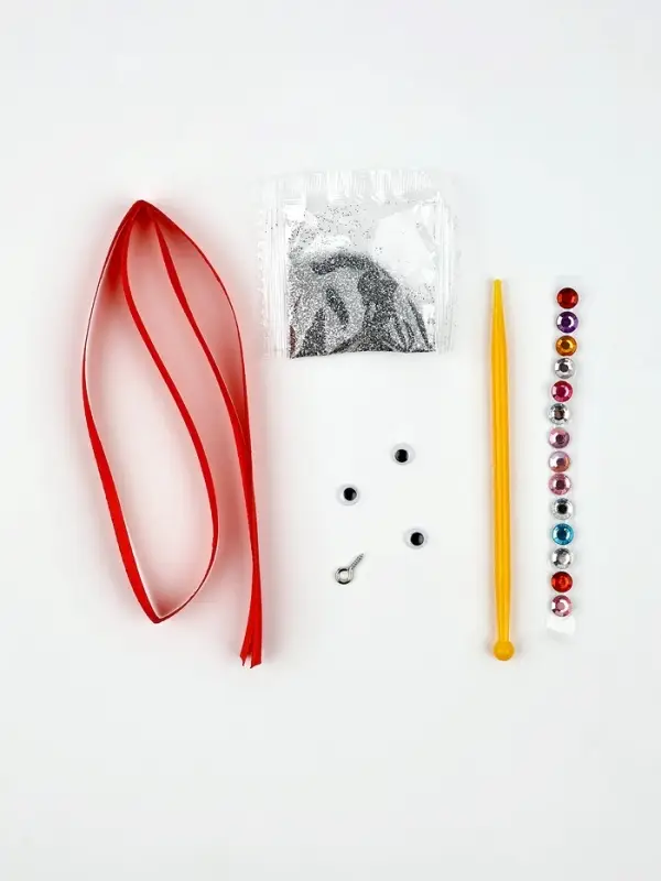 Ёлочный шар новогодний &laquo;Лошадка в шаре&raquo; с массой для лепки, набор для творчества