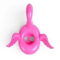 Круг для плавания &laquo;Фламинго&raquo;, надувной, d=65 см, от 3 лет, с сиденьем, розовый