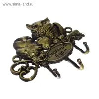 Ключница настенная &laquo;Счастья в дом&raquo;, 8.3&times;7 см