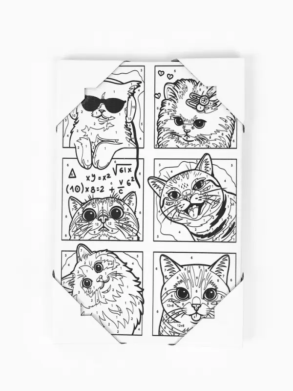 Картина по номерам &laquo;Смешные котики&raquo;, 20&times;30 см