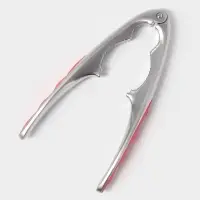 Орехокол Доляна Redline, 4.2&times;1.7&times;15.5 см, нержавеющая сталь, красный