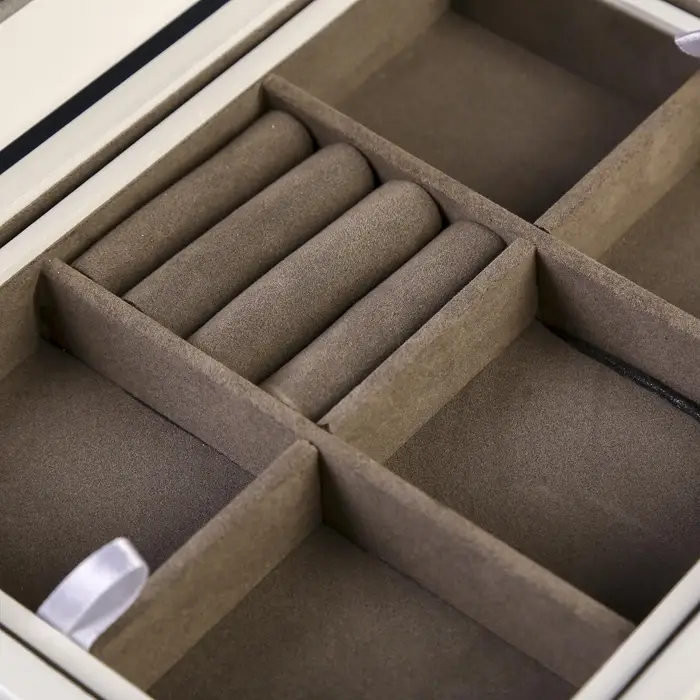 Шкатулка для украшений с фоторамкой 13&times;18 см &laquo;Стиль&raquo;, дерево, с ящиком, белая, 18.5&times;9&times;22.9 см