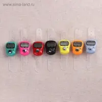 Счётчик рядов электронный, на ремне, 10×3 см, МИКС