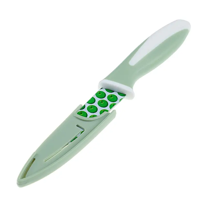 VETTA Нож с антиналипающим покрытием в чехле "Фрукты", 21х2,5см