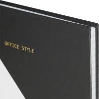 Бизнес-тетрадь А5,80л, 7БЦ,клетка Office Style коричн