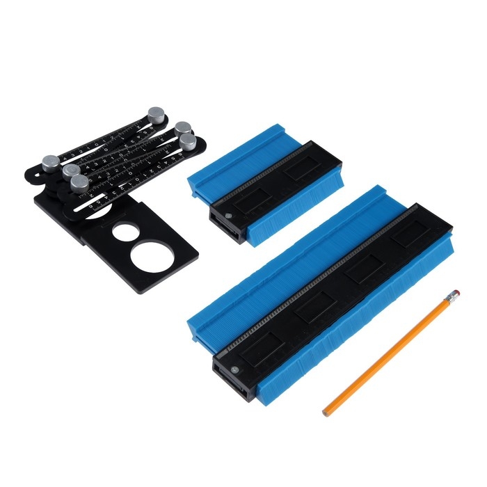 Набор дубликаторов в папке ТУНДРА, 125, 250 мм, складная линейка, карандаш Набор дубликаторов в папке ТУНДРА, 125, 250 мм, складная линейка, карандаш