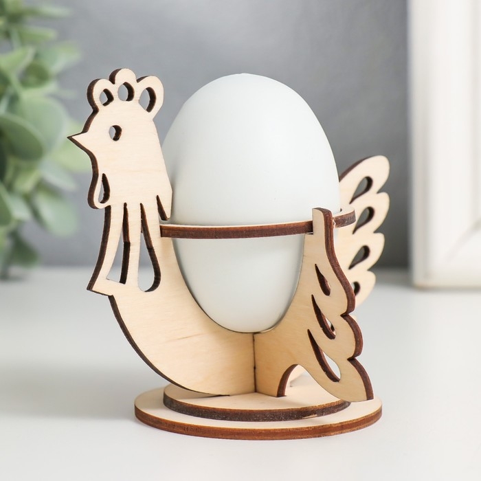 Подставка Пасхальная  Подставка Пасхальная "Курочка" 9,5х8,5х8,3 см (набор 5 деталей)