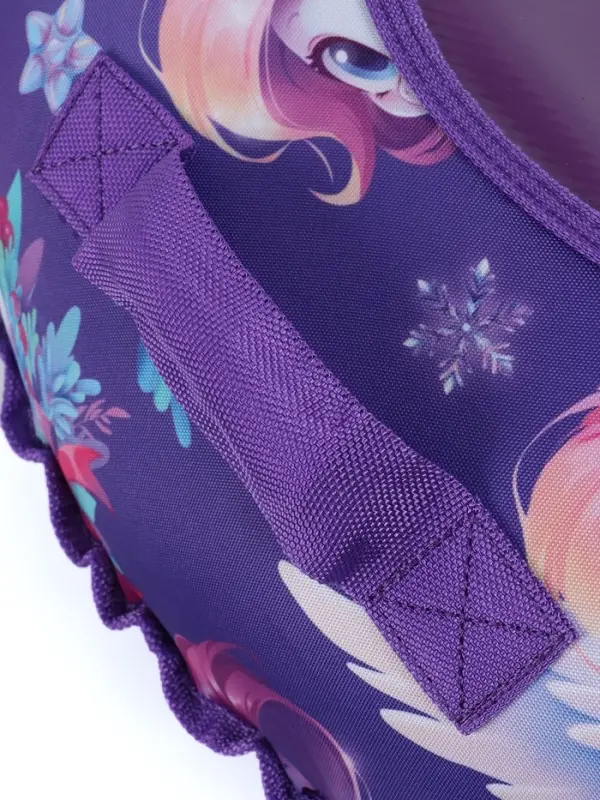 Тюбинг – ватрушка «Лошадка», диаметр чехла 80 см, фиолетовая, Winter Star Тюбинг – ватрушка «Лошадка», диаметр чехла 80 см, фиолетовая, Winter Star