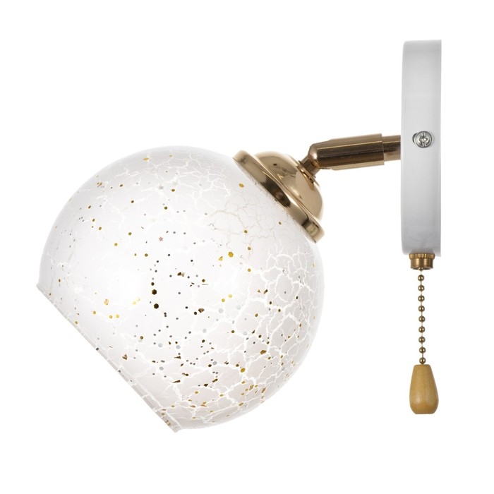 Бра 2193/1 E27 40Вт бело-золотой 20х12х20 см