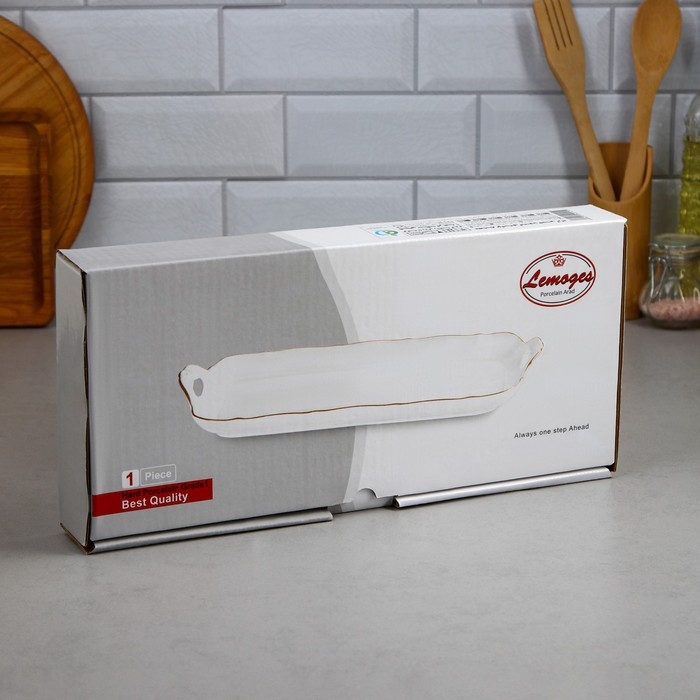 Блюдо «Рулёт», 38 см, фарфор, Иран Блюдо «Рулёт», 38 см, фарфор, Иран