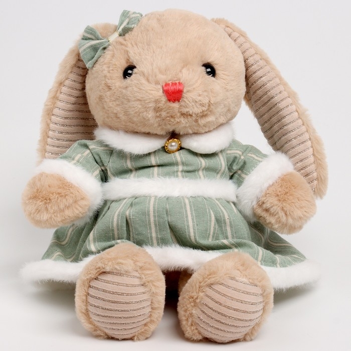 Мягкая игрушка Little Friend, заяйка в зеленом платье, 23 см Мягкая игрушка Little Friend, заяйка в зеленом платье, 23 см