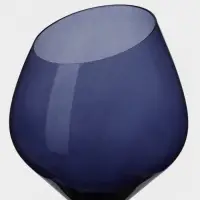 Бокал для вина Magistro &laquo;Иллюзия&raquo;, 540 мл, 10&times;24 см, стекло, синий