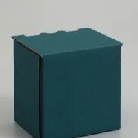 Коробка под кружку, изумрудная, 10 х 8 х 10 см
