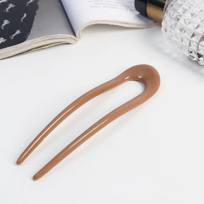 Шпилька для волос «Дуга», 11.5×3 см, МИКС