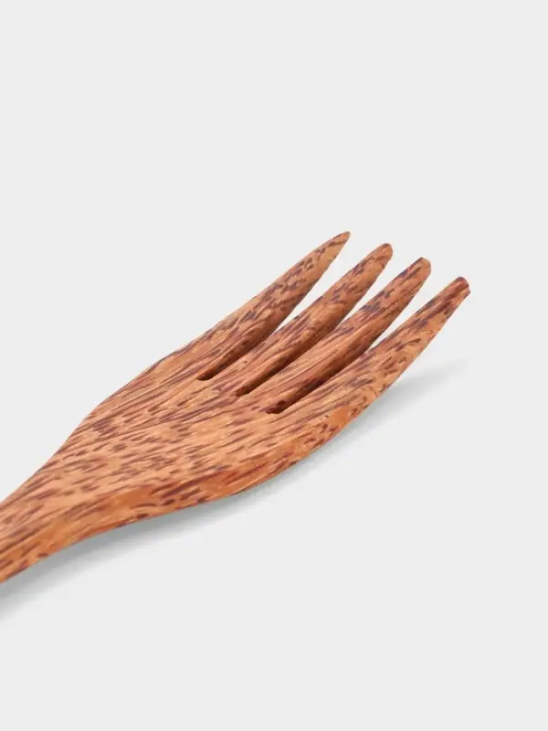 Вилка, 19 см, кокос