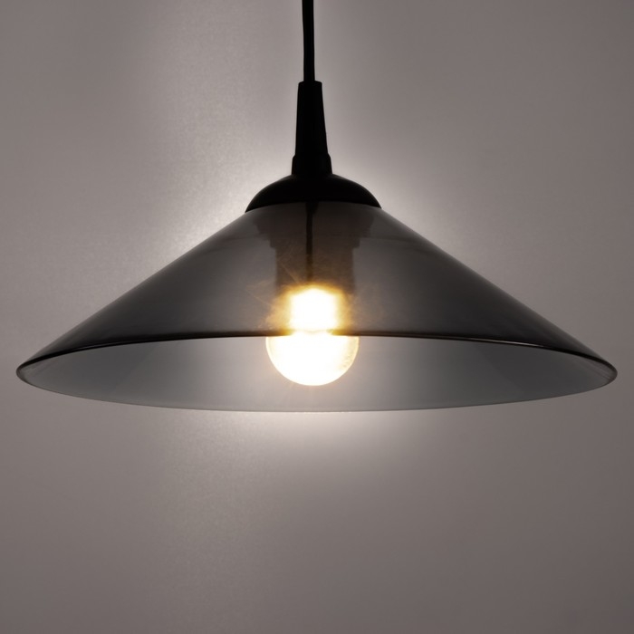 Светильник BayerLux Алана 1хЕ27 тонированный 30х30х9см Светильник BayerLux Алана 1хЕ27 тонированный 30х30х9см